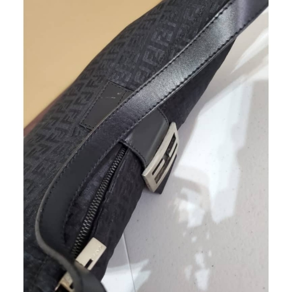 FENDI Zucchino Hobo Shoulder Bag - Picture 11 of 12